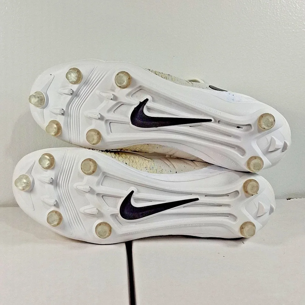 Men's‎ Nike Force Savage Pro TD Football White/black-White Us Size:13.5 preowned